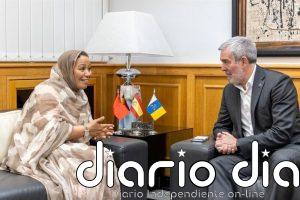 Clavijo despide a la cónsul de Marruecos, Fatiha El Kamouri, y le agredece su apoyo a la cooperación institucional