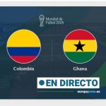 Colombia 1 - 0 Ghana, en directo hoy: sigue el partido de Copa Mundial de la FIFA minuto a minuto