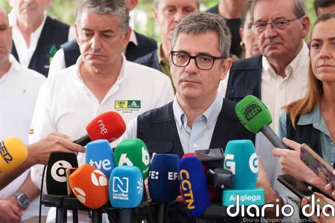 Continúan en 7 las desapariciones denunciadas tras el incendio de Los Gallardos mientras se identifica a los fallecidos
