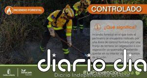 Continúan las labores para extinguir el incendio de Retuerta del Bullaque, que ya está controlado