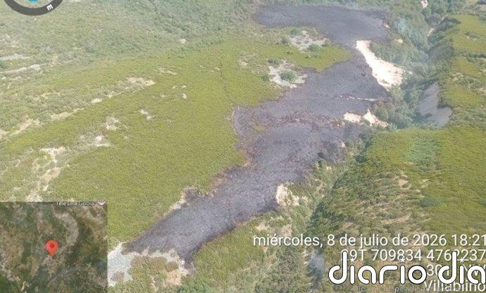 Controlado el incendio de Caboalles de Arriba (León) que se inició el pasado 7 de julio