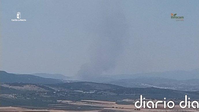 Controlado el incendio declarado en Viso del Marques (Ciudad Real) este lunes