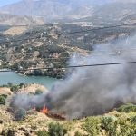 Controlado el incendio en el pantano de Beznar de El Valle tras regresar a fase de preemergencia