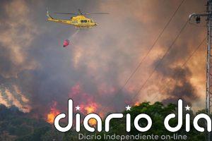 Controlado el incendio forestal en Beas de Granada que ha movilizado a ocho medios aéreos