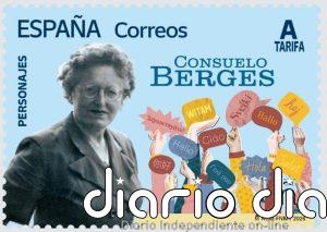 Correos rinde homenaje a la escritora y activista feminista Consuelo Berges Rábago con un sello conmemorativo