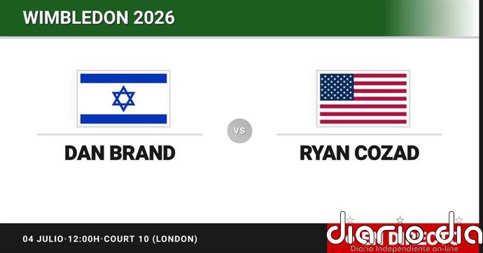 Dan Brand - Ryan Cozad, en directo hoy: sigue el partido de Wimbledon Juniors, Boys