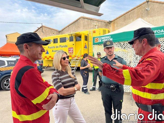 Dan por estabilizado el incendio de Orés, cuyo radio abarca 78 kilómetros y 14.400 hectáreas quemadas