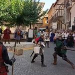 Daroca se llena de visitantes entres recreaciones históricas y puestos de artesanía de su Feria Medieval