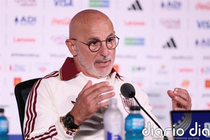 De la Fuente, sobre su alineación ante Bélgica: "Si se produce un cambio, no es por castigar a nadie"