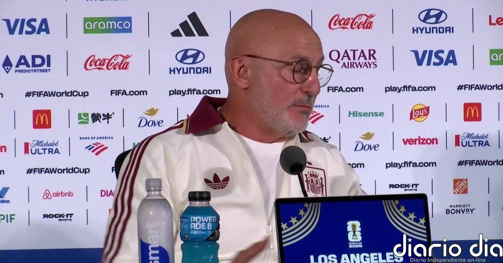 De la Fuente: "Trabajamos los penaltis, ese escenario lo tenemos contemplado"