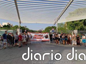 Decenas de personas se concentran en Palma en contra el Pacto Europeo de Migración y Asilo