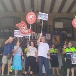 Decenas de trabajadores de Sóller 2010 se concentran para reclamar el desbloqueo de la negociación colectiva