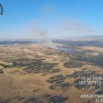 Declarado de gravedad 2 un incendio en Tolbaños (Ávila), aunque la situación "evoluciona favorablemente"
