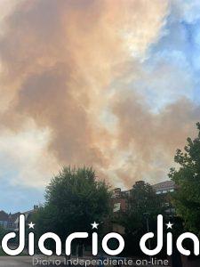 Declarado el nivel '1' de PLATECAR tras un incendio en una finca de cereal y matorral, en Logroño