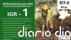 Declarado un incendio de gravedad 1 en Soto de Cerrato (Palencia)