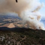 Declarado un incendio en Loporzano (Huesca): El Infoar trata de evitar que alcance la sierra de Guara