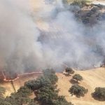 Declarado un incendio forestal de gravedad 1 en Casavieja (Ávila)