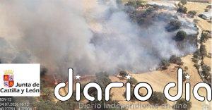 Declarado un incendio forestal de gravedad 1 en Casavieja (Ávila)