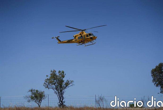 Declarado un incendio forestal en el paraje Camino de Tresmal de Moguer (Huelva)
