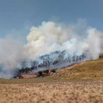 Declarado un incendio forestal en Laujar de Andarax (Almería) que moviliza a doce medios aéreos