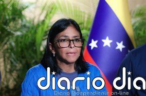 Delcy Rodríguez anuncia que padece una "afección de salud"
