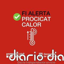Desactivada la alerta por calor intenso en Catalunya