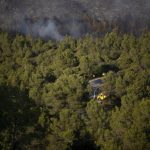 Desconfinan Pla de Manlleu (Tarragona) por la mejora de las condiciones del incendio forestal