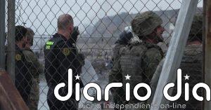 Despliegue militar sin precedentes en la playa del Tarajal