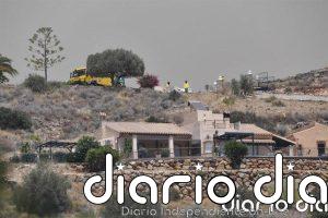 Detenidas dos personas por desobediencia en la evacuación del incendio de Los Gallardos (Almería)