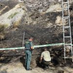 Detenido tras provocar un incendio forestal en Cenes de la Vega (Granada) que obligó a desalojar varias viviendas