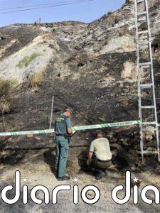 Detenido tras provocar un incendio forestal en Cenes de la Vega (Granada) que obligó a desalojar varias viviendas