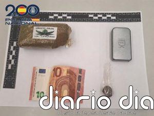 Detenido un hombre vendiendo hachís en el parque Primero de Mayo de Logroño