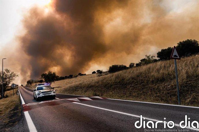 Diez localidades permanecen desalojadas y tres confinadas en la Comunidad de Madrid por los incendios