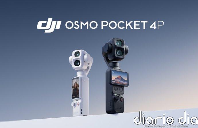 DJI lanza Osmo Pocket 4P, su nueva cámara de bolsillo con dos objetivos y funciones cinematográficas