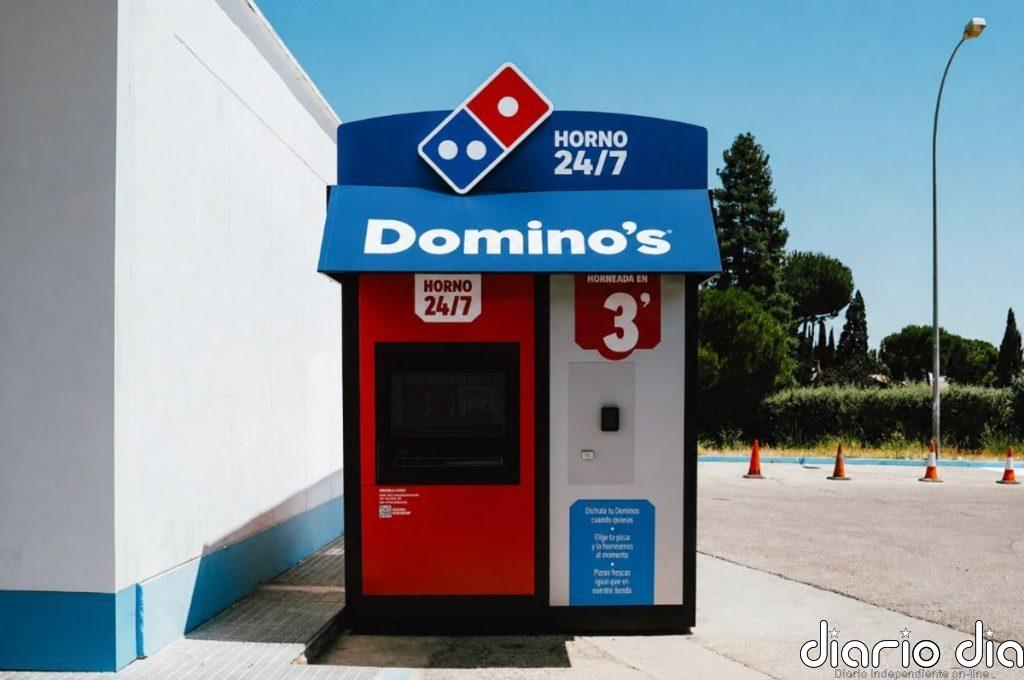 Domino’s Pizza lanza su primer ‘vending’ en España: pizzas en 3 minutos las 24 horas