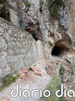 Dos heridos tras un desprendimiento en la ruta del Cares (Cabrales)