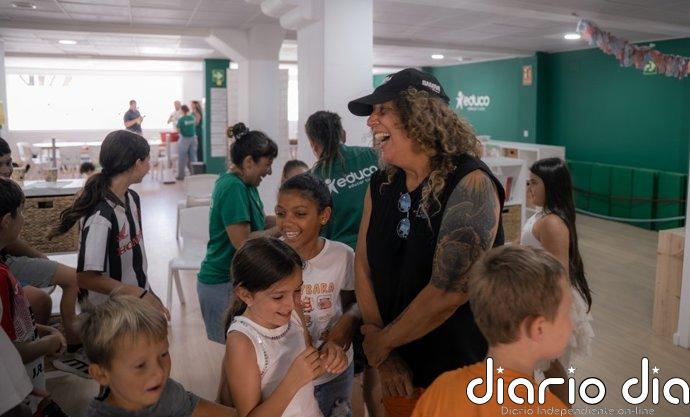 Educo y Rosana impulsan una alianza para fomentar la educación y la participación infantil a través del arte