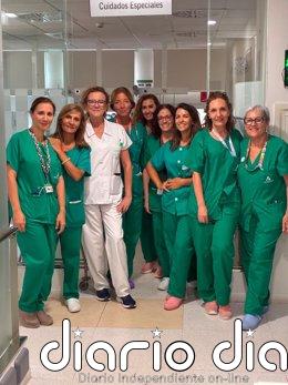 El 95% de los grandes prematuros atendidos en Neonatología del Hospital Reina Sofía sobrevive Equipo de la Unidad de Neonatología del Hospital Universitario Reina Sofía de Córdoba.