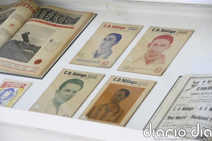 El Archivo Municipal expone una selección documental y gráfica sobre la historia del fútbol en Málaga