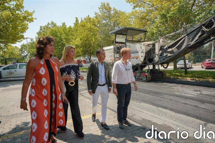 El Ayuntamiento de Huelva inicia Plan de Asfaltado de la ciudad con una inversión de 2,3 millones de euros