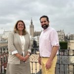 El Ayuntamiento recibe al representante de Sevilla en el encuentro internacional de Ciudades Creativas de Unesco