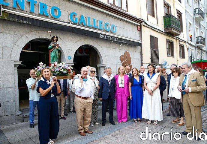 El Centro Gallego de Santander celebra la festividad de Santiago