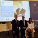 El CEO de CaixaBank destaca el "extraordinario" tejido industrial de Navarra y su "empuje empresarial"