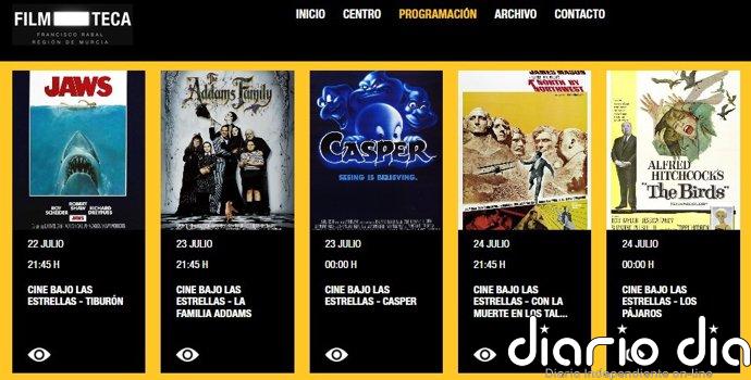 El cine de verano en el Parque de Fofó (Murcia) ofrece esta semana cuatro clásicos con entrada gratuita