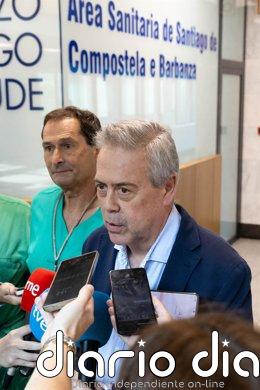 El conselleiro de Sanidade atribuye el aumento en las listas de espera a la huelga contra el Estatuto Marco El conselleiro de Sanidade, Antonio Gómez Caamaño