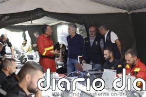 El delegado del Gobierno en Madrid: "El incendio todavía no está controlado"