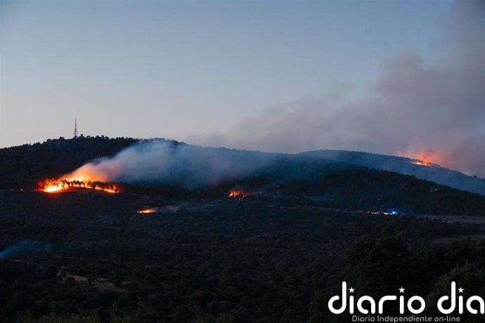 El detenido por iniciar incendio de Lozoyuela es un hombre de 52 años, con antecedentes recientes y llevaba un mechero