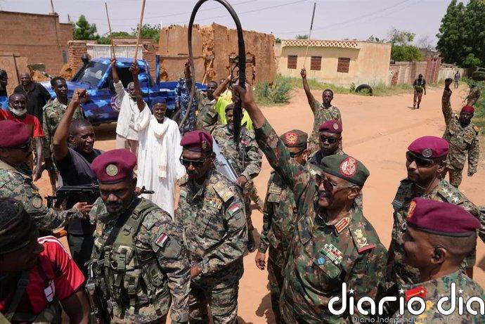 El Ejército sudanés anuncia nuevos avances para retomar la estratégica ciudad de Kurmuk de las RSF