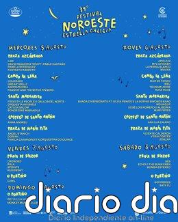 El Festival Noroeste, que se celebrará del 5 al 8 de agosto en A Coruña, presenta su programación por días El Festival Noroeste, que se celebrará del 5 al 8 de agosto en A Coruña, presenta su programación por días