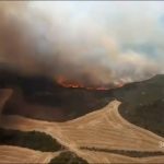 El Gobierno de Aragón envía un ES-ALERT para ordenar la evacuación de Orés y Asín por el incendio forestal